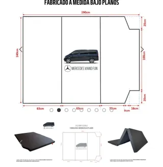 Colchón Camper Mercedes Viano