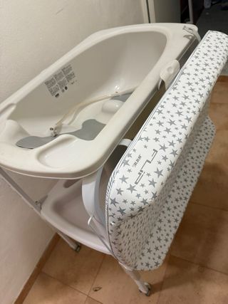 Cambiador bebé Jane con bañera