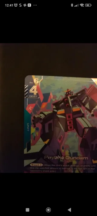 Psycho Gundam GD02 001 LR+ Gundam Card Game