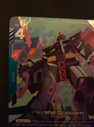 Psycho Gundam GD02 001 LR+ Gundam Card Game