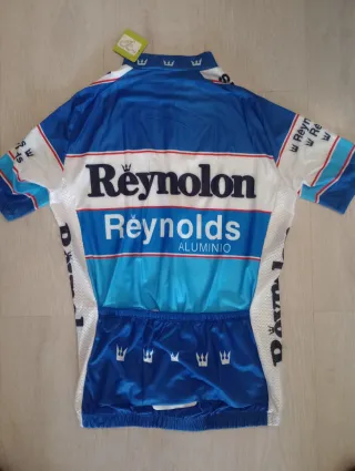 Maillot ciclismo logo Reynolds