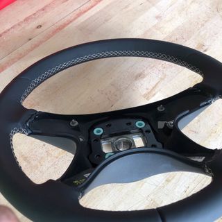 Volante tapizado Es un ejemplo de mis trabajos