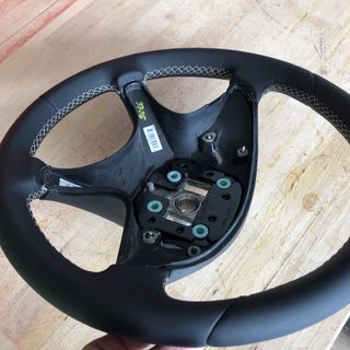 Volante tapizado Es un ejemplo de mis trabajos