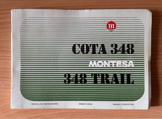 Montesa Cota 348 Trail 1978 Un solo  propietario