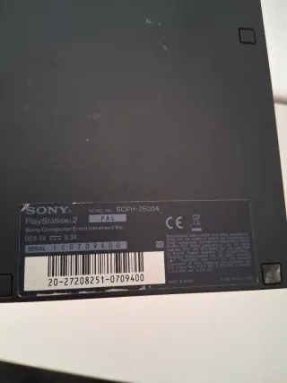 Ps2 + Juego + Cámara Eye Toy.Fallo de lectura.