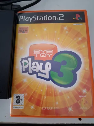 Ps2 + Juego + Cámara Eye Toy.Fallo de lectura.