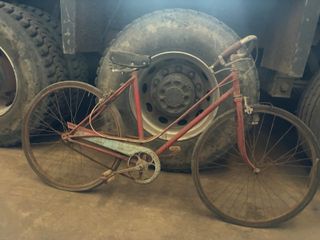 Bicicleta Clásica Roja