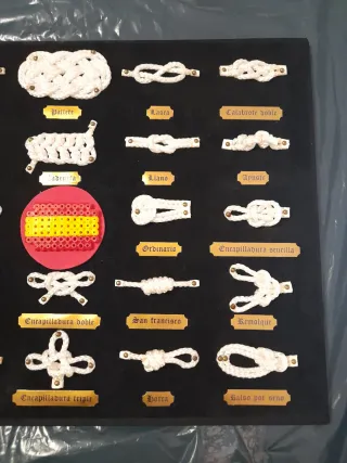 Cuadro Nudos Marineros