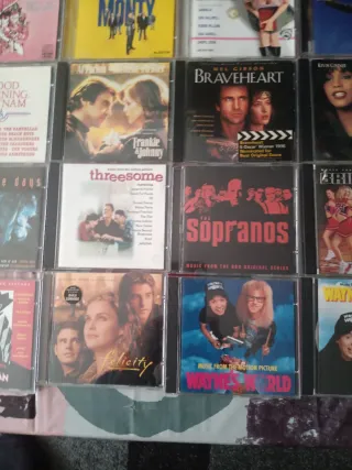 Lote D: 32 CDs Bandas Sonoras Originales Películas