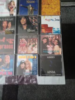 Lote D: 32 CDs Bandas Sonoras Originales Películas