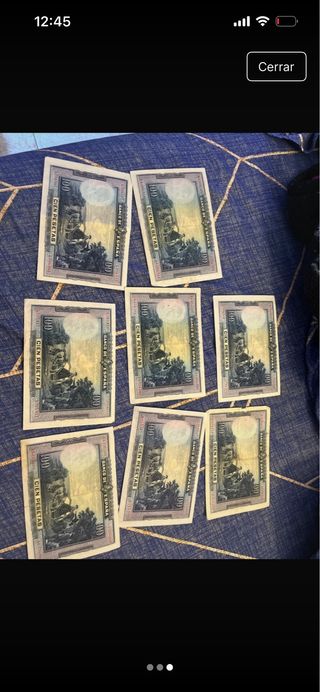 Billetes Pesetas 500