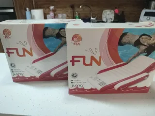 2 Tumbonas hinchables JILONG Fun 177x130 cm