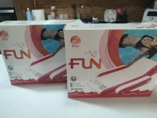 2 Tumbonas hinchables JILONG Fun 177x130 cm