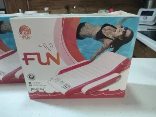 2 Tumbonas hinchables JILONG Fun 177x130 cm