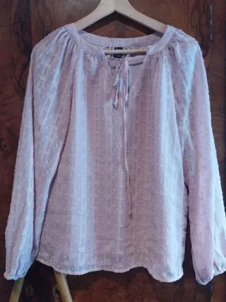 Camisa a cuadros roja y negra y blusa rosa.nuevas