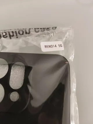 Custodia nera per OPPO Reno 14