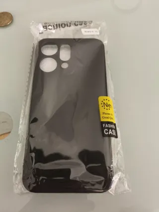 Custodia nera per OPPO Reno 14