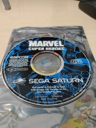 Sega Saturn + Marvel Super Heroes
