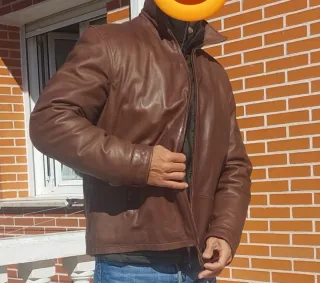 Chaqueta de Piel cuero Massimo Dutti