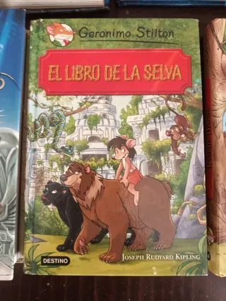 GERONIMO STILTON. 7 LIBROS TAPA DURA