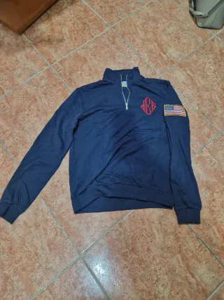 Casaco Epstein Azul Meia Lua