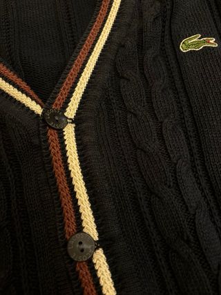 Chaqueta cárdigan Lacoste botones jersey