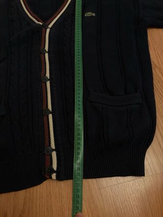 Chaqueta cárdigan Lacoste botones jersey