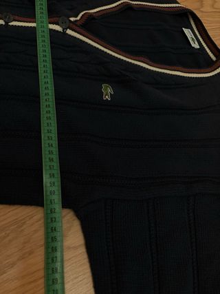 Chaqueta cárdigan Lacoste botones jersey