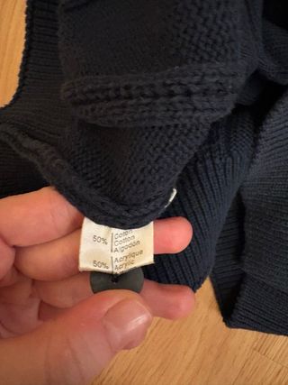 Chaqueta cárdigan Lacoste botones jersey