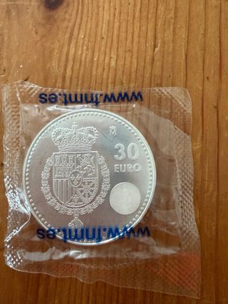 3 Monedas de Plata 30 Euros