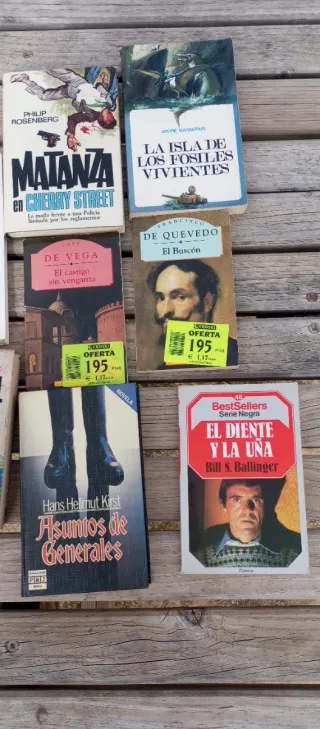 Lote de libros viejos