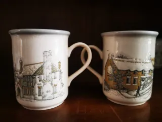 Tazas Vintage Biltons Inglaterra Porcelana