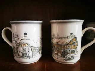 Tazas Vintage Biltons Inglaterra Porcelana