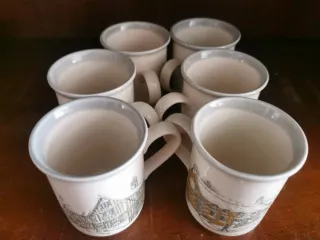 Tazas Vintage Biltons Inglaterra Porcelana