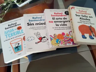 Lote de libros del psicólogo Santandreu.28€ el lot