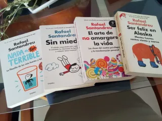 Lote de libros del psicólogo Santandreu.28€ el lot