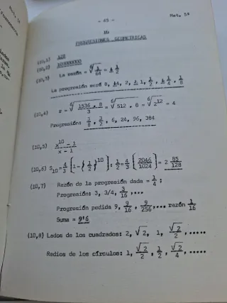 Clave detallada de matemáticas 5º curso