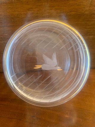 Scatola porta gioie cristallo con incisioni