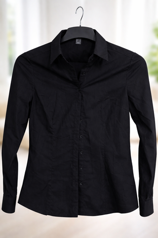 Camicia nera Primark taglia XS