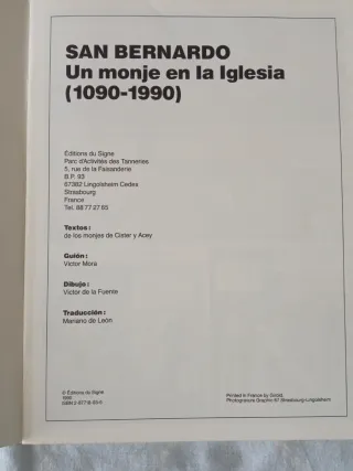 SAN BERNARDO. UN MONJE EN LA IGLESIA (1090-1990).