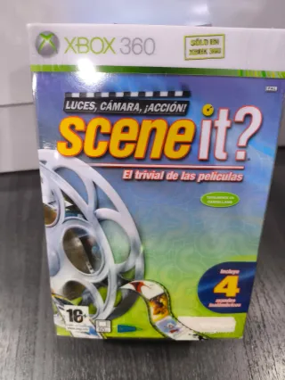Scene It? Xbox 360 con 4 controller.