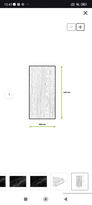 Mesa de mármol y madera negra