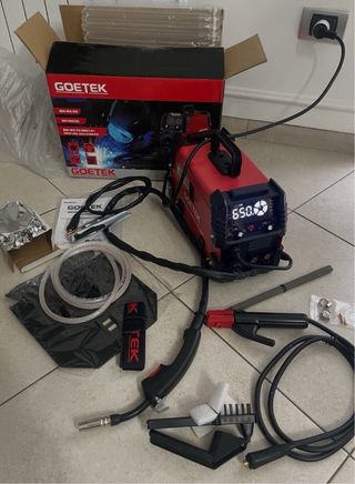 Saldatrice 650 am Filo Continuo Elettrodo MIG MMA