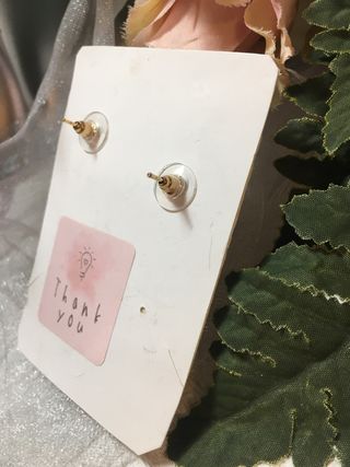 Pendientes lágrimas piedras verde FOTOS