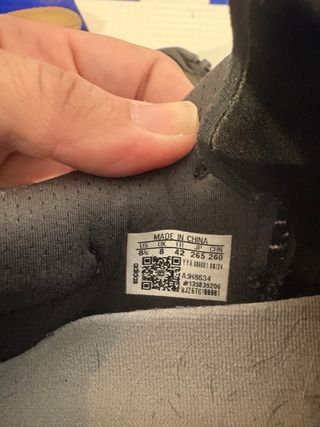 Zapatillas running Adidas hombre gris/verde