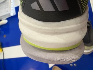 Zapatillas running Adidas hombre gris/verde