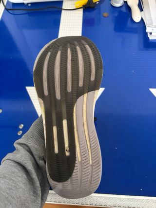 Zapatillas running Adidas hombre gris/verde