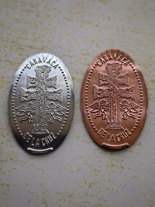 Monedas Elongadas Caravana de la Cruz