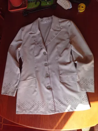 Conjunto primavera pantalón gris clarito T40/42