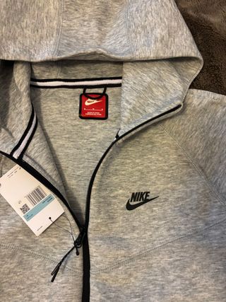 Sudadera Nike Tech Fleece Gris Talla M